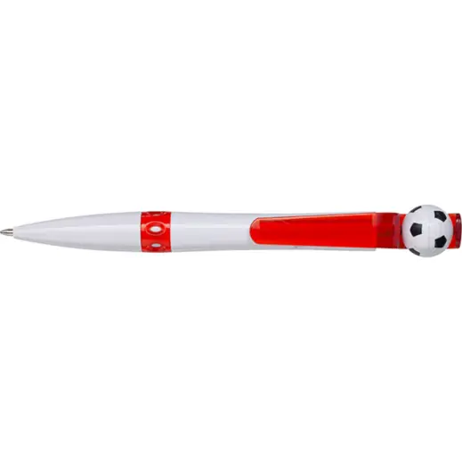 Football Design Ballpoint Pen Red